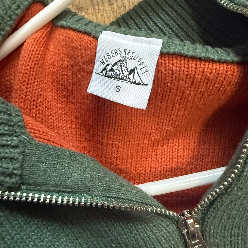 WILL SHIP DEC 31- Weber's Resupply Fishing Season Sweater - Picture 2 of 3